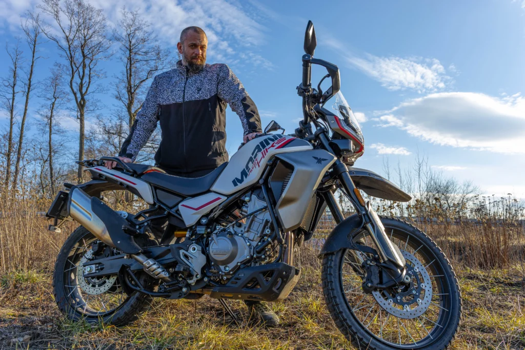 Moto Morini Alltrhike 450 motocykl adventure A2