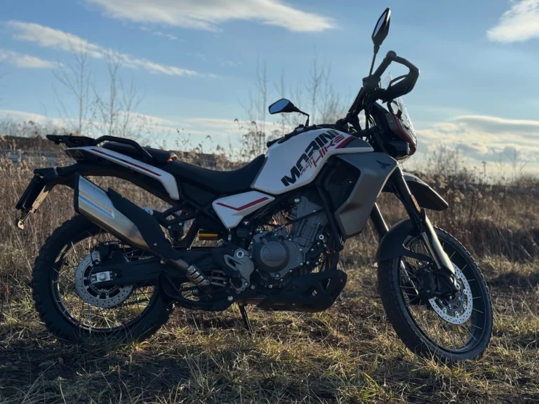 Moto Morini Alltrhike 450 przód motocykla adventure