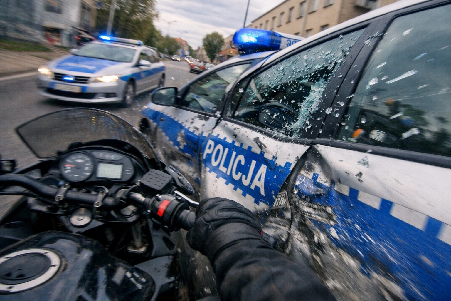 15-latek na crossie uciekał przed policją w Resku