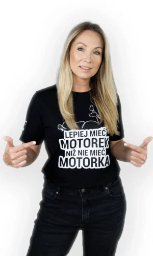 T-shirt “Lepiej mieć motorek”