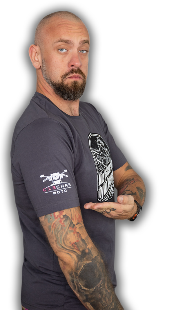 KLASYCZNY_2 T-shirt “Nie jestem stary, tylko klasyczny”