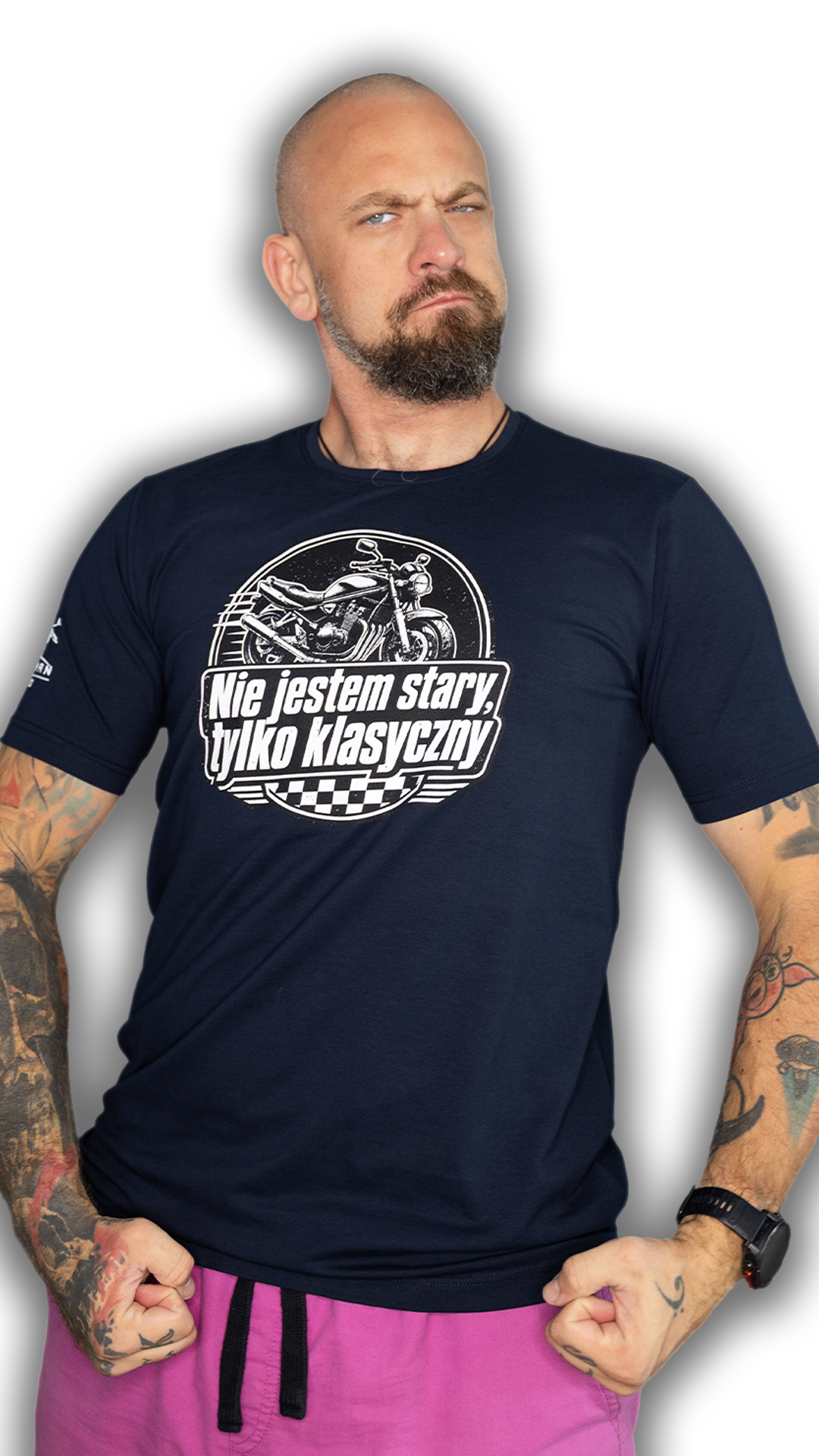 T-shirt “Nie jestem stary, tylko klasyczny”