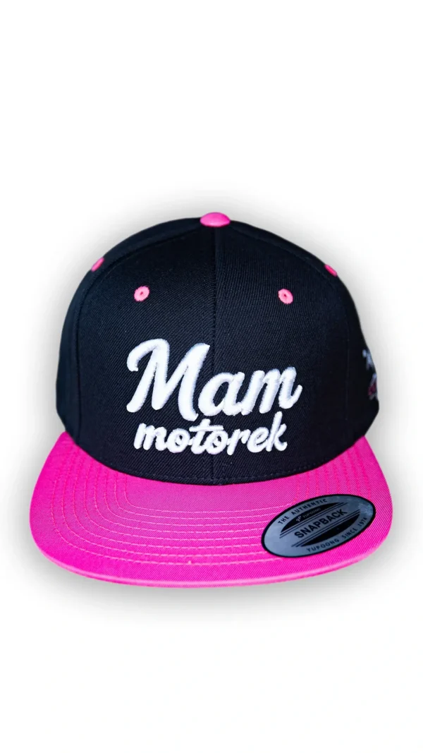 Czapka z daszkiem “Mam motorek”