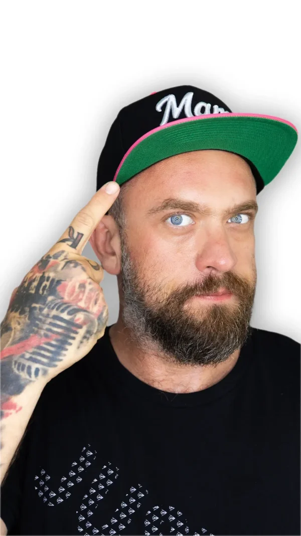 Czapka z daszkiem “Mam motorek”