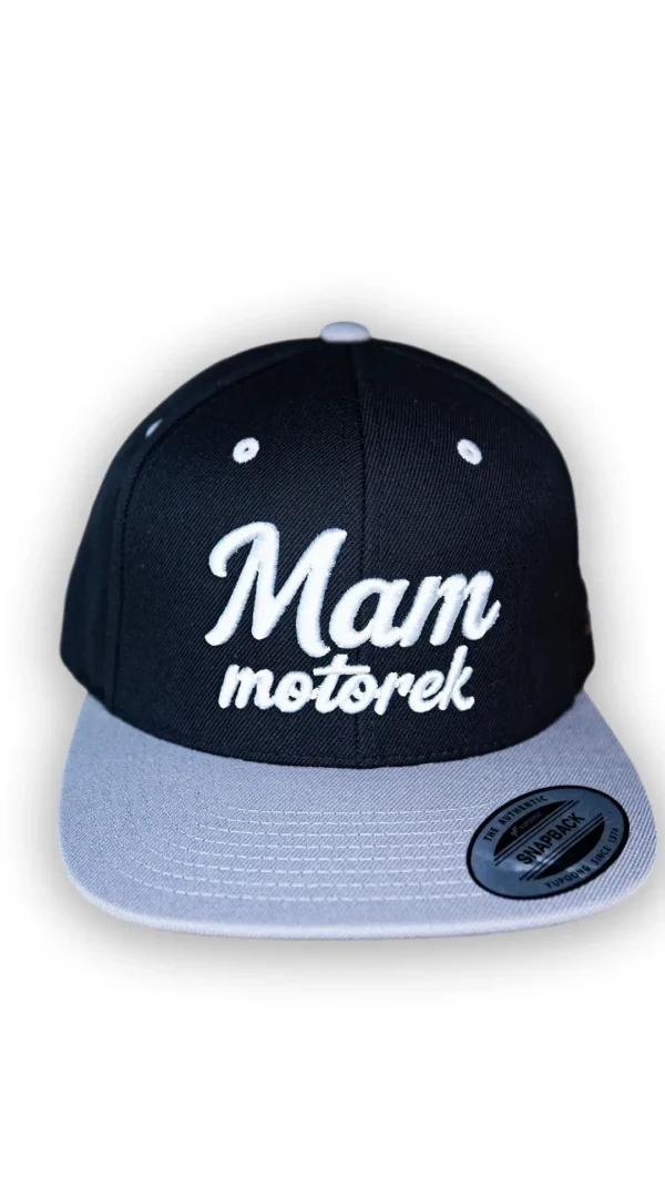 Czapka z daszkiem “Mam motorek”