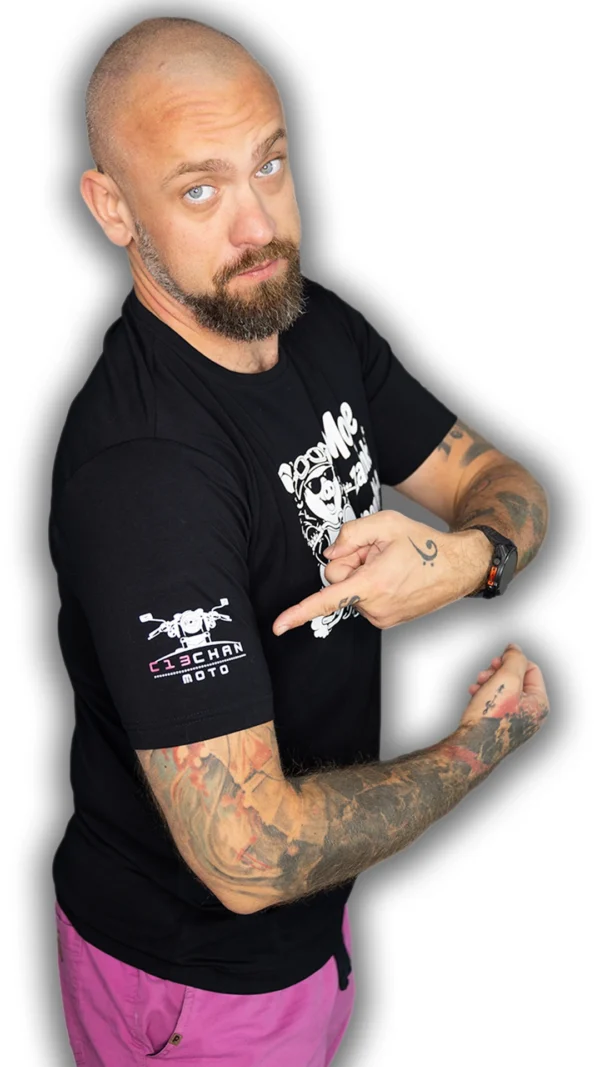 T-shirt “Moje zaimki Vroom/Vroom”